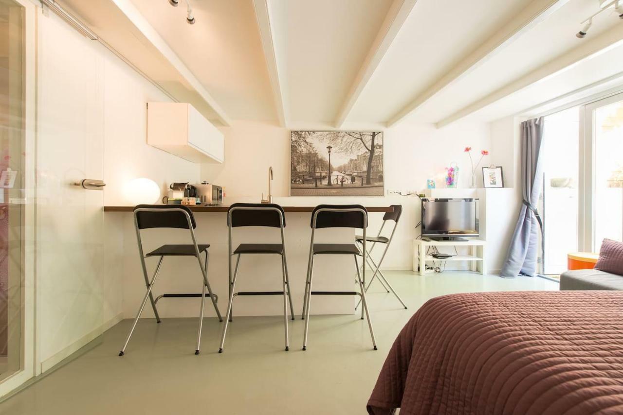 אמסטרדם Quiet Apartment For 4 At Park In Center מראה חיצוני תמונה